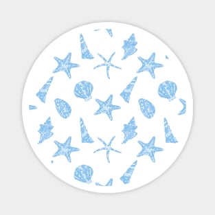 Underwater pattern #5 blue Magnet